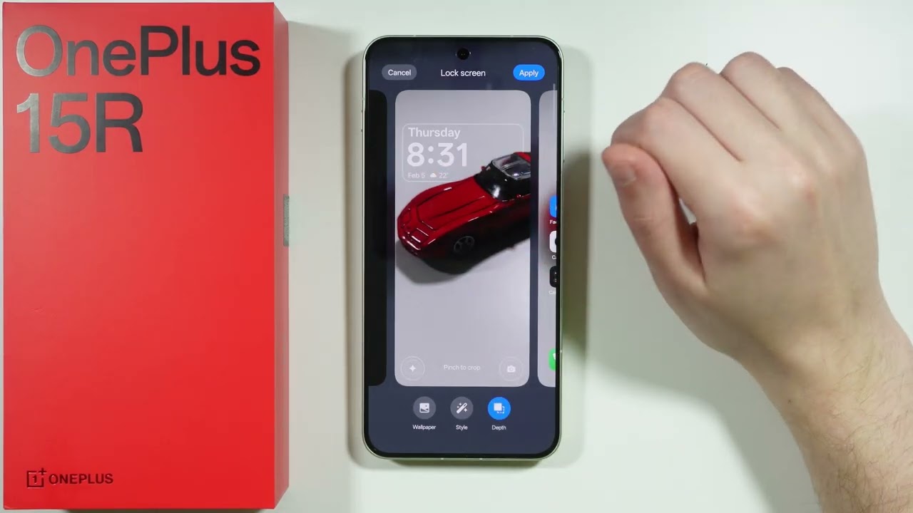 OnePlus 15R: How to Customize Lock Screen