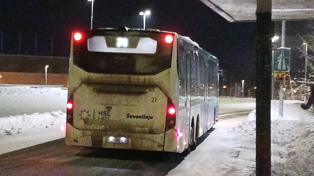 Volvo B8RLE 8900LE 6x2 2016 facelift (Savonlinja 27)