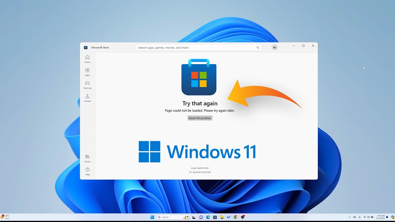 Как исправить неработающий Microsoft Store в Windows 11?