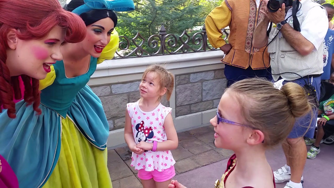 Visiting the step sisters