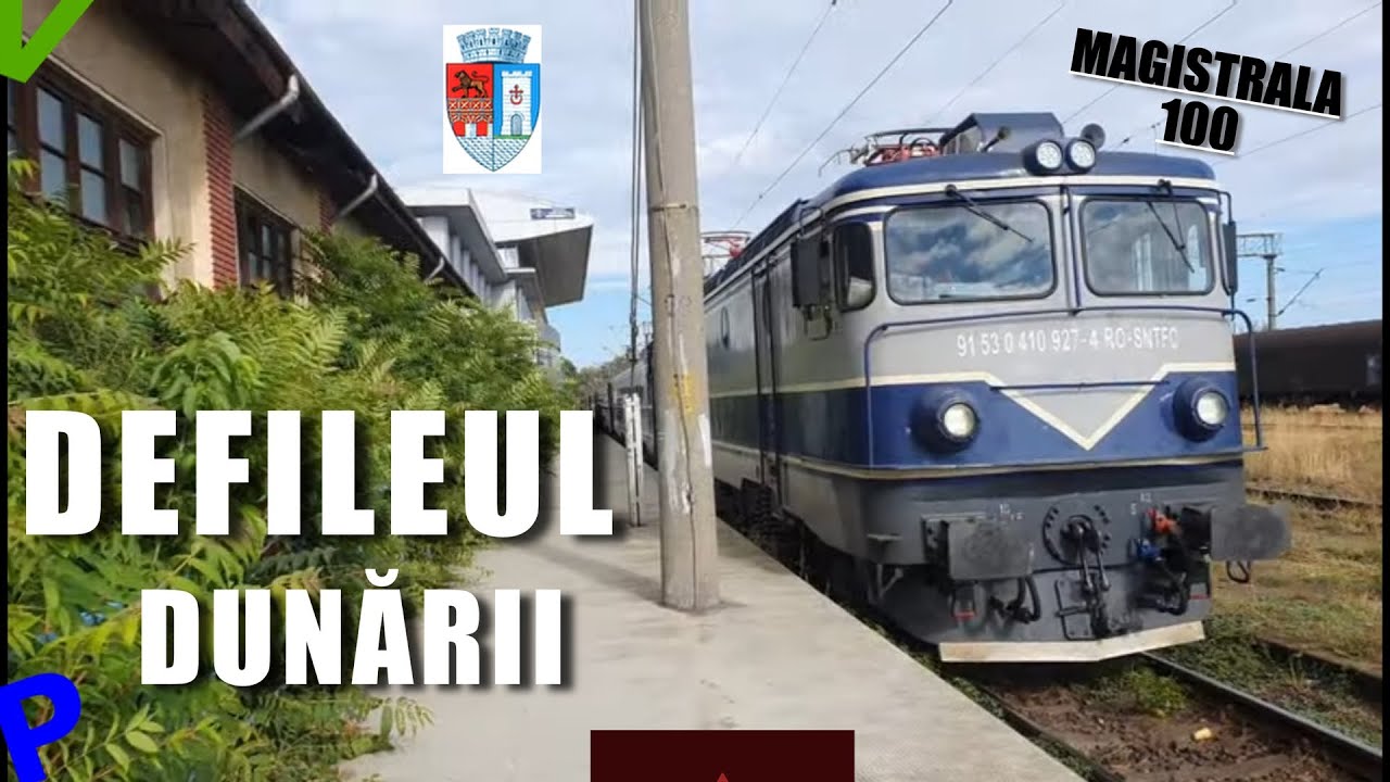 Drobeta Turnu Severin-Orsova IR 349 | Calatorie dealungul fluviului Dunare