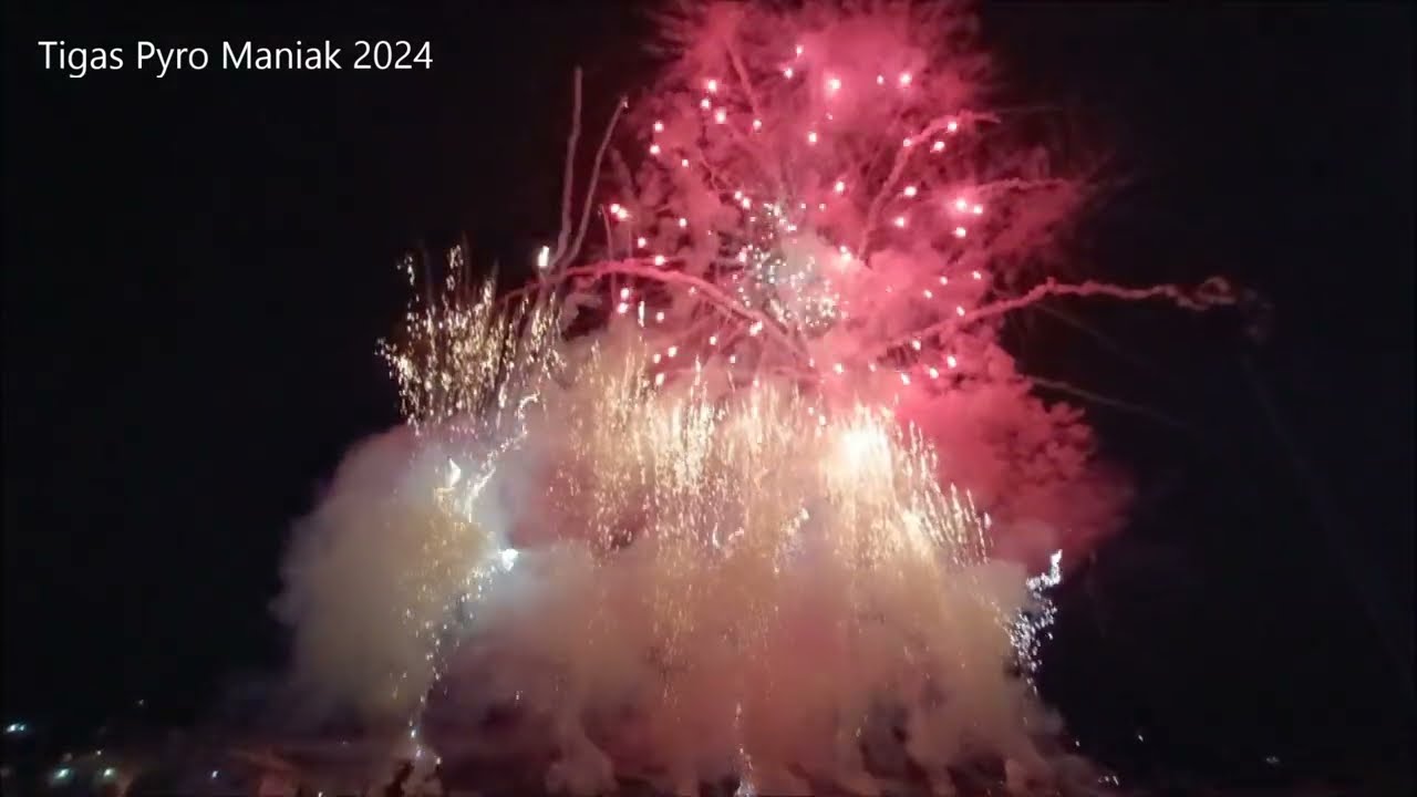 Sessão de Fogo na Festa Nossa Senhora dos Chãos 2024 - Bitarães, Paredes