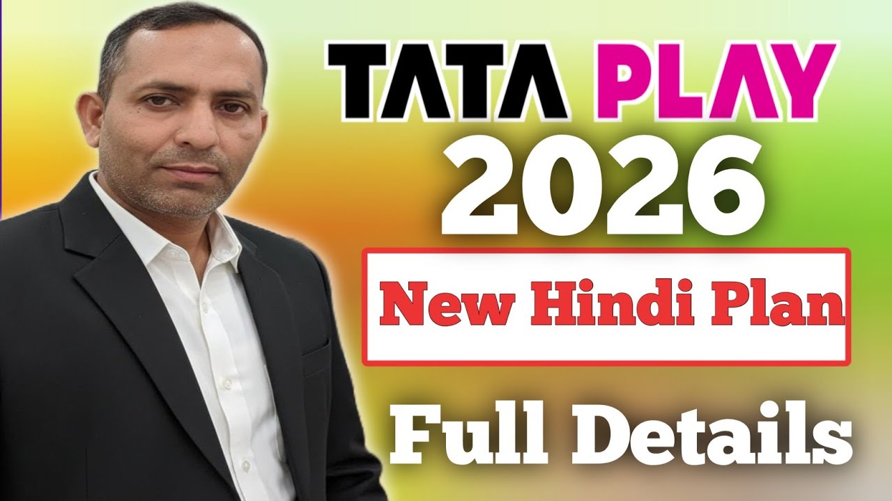 Tata Play 2026 New Hind plan details // Tata Play 2026 New Hindi Pack 