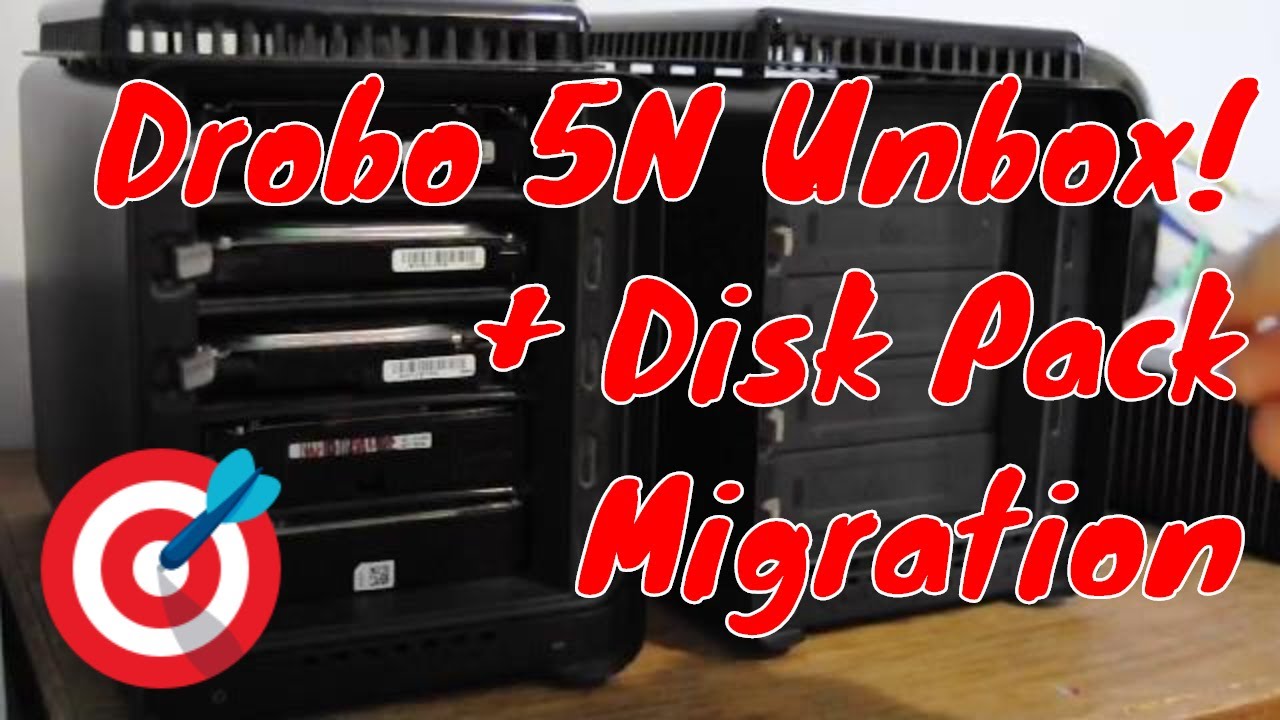 Drobo 5N Unbox and Disk Pack Migration HOW TO from FS to 5N