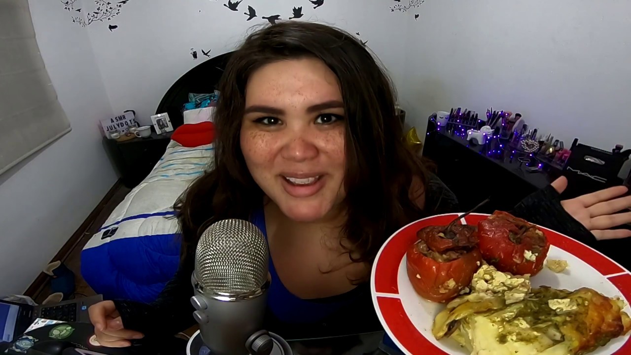 ★ASMR★ MUKBANG - Plato Típico de PERÚ (Rocoto Relleno)