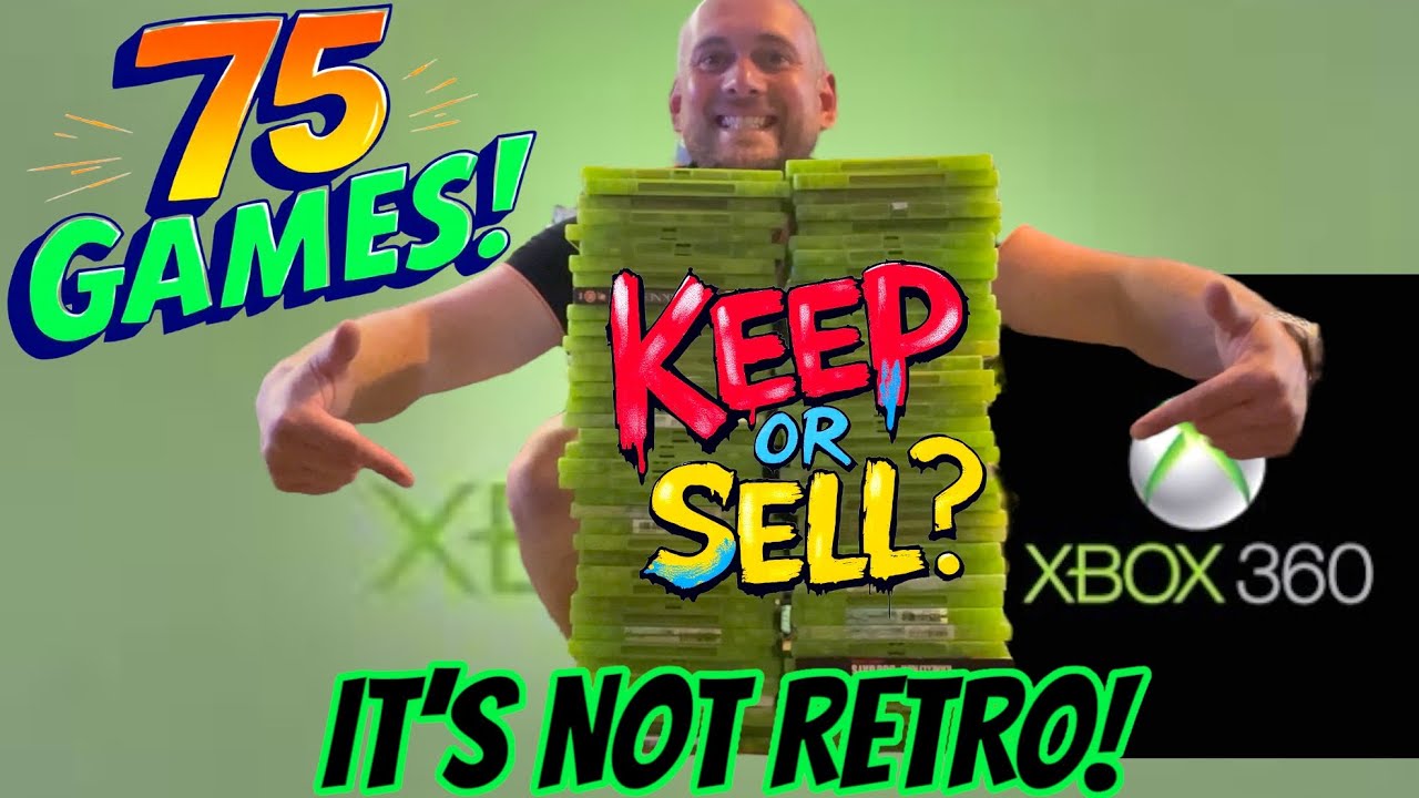 Is The XBOX 360 RETRO Yet? Is NOW The TIME TO SELL? - My Xbox 360 Game Collection