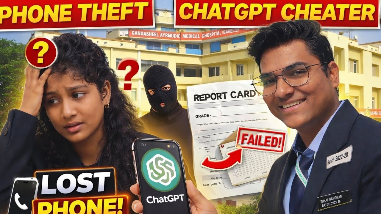Classroom Phone Theft & ChatGPT Cheating Story | Real College Vlog