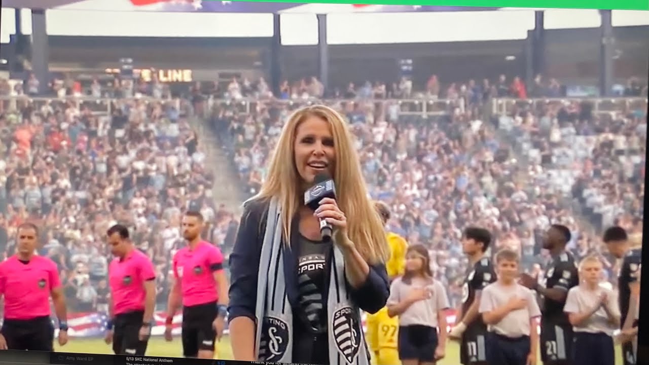 National Anthem Amy Ward Sporting Kanas City