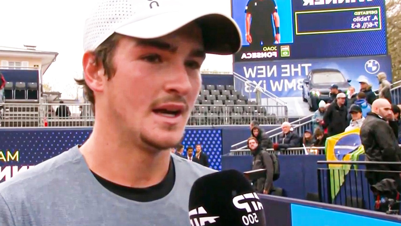 Jo&atilde;o Fonseca Entrevista Completa Ap&oacute;s Derrotar Tabilo | Munich 2026