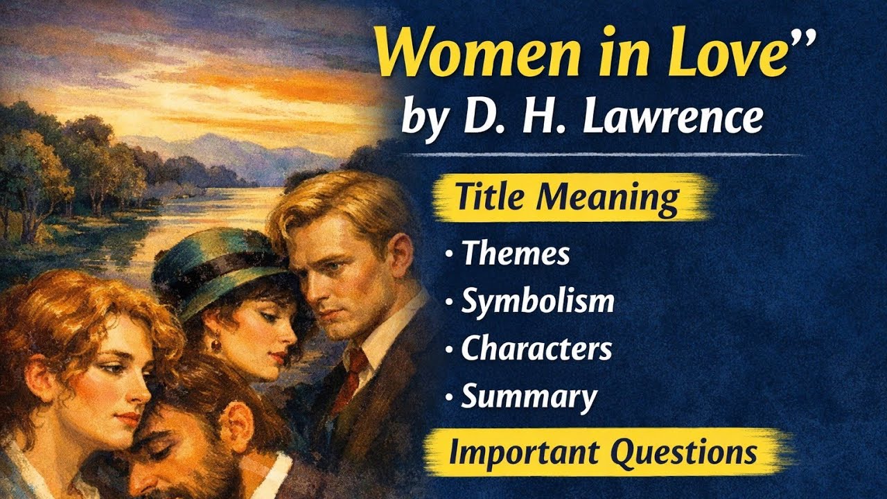 Women In Love By D. H. Lawrence | Summary in Hindi