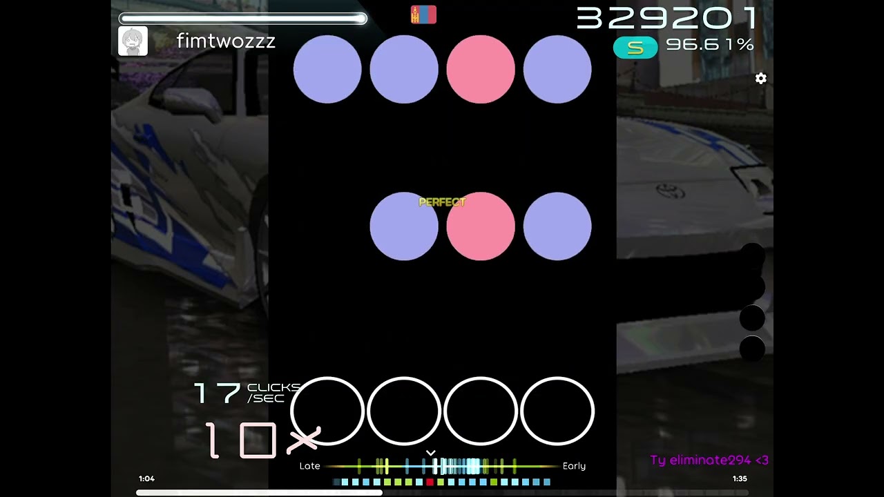 code - nedaj osumania acc 91.19% best combo : 456 (lol)