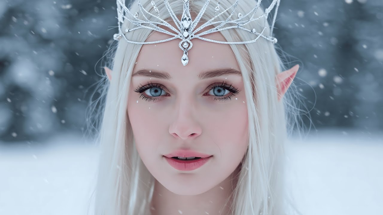 AI Fantasy Music Video &ndash; The Winter Queen | Epic Cinematic Journey in a Frozen Kingdom