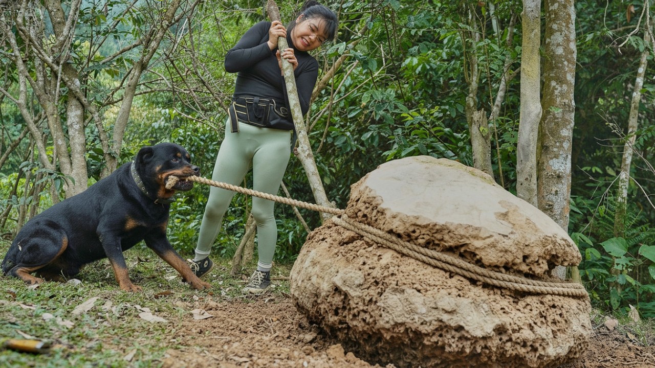 My dog ​​helped me discover something unbelievable under the termite mound - Treasure Hunter