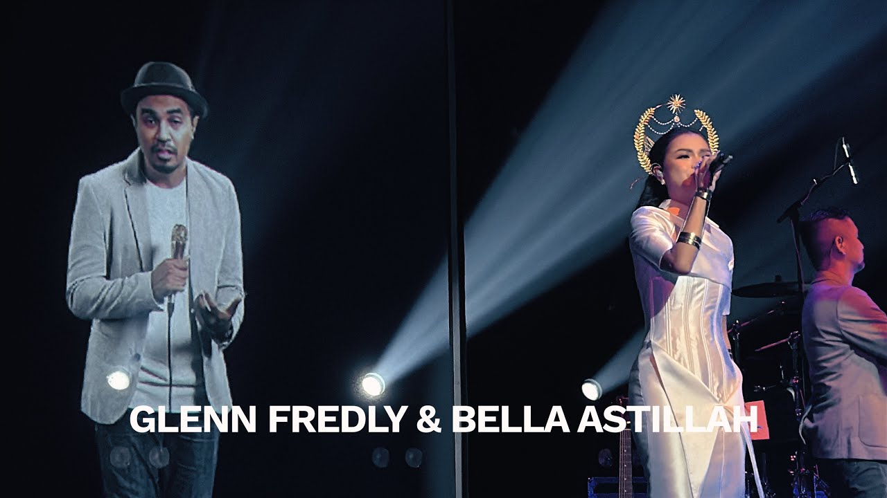 CINTA DAN RAHASIA BELLA ASTILLAH LIVE TRIBUTE GLENN FREDLY HOLOGRAM ZEPP KL MALAYSIA