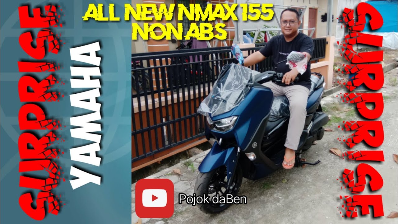Surprise hadiah ultah, Yamaha all new nmax 2020 non ABS