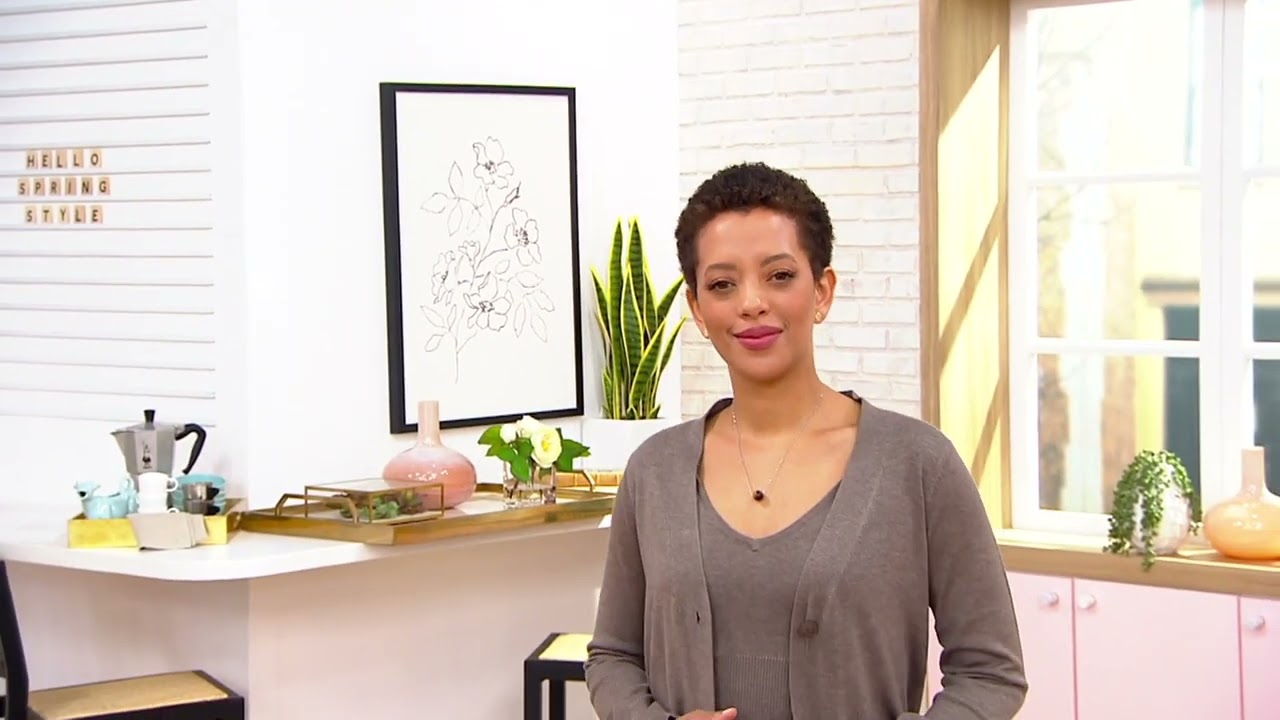 Candace Cameron Bure Cardigan and Tank Sweater Set on QVC