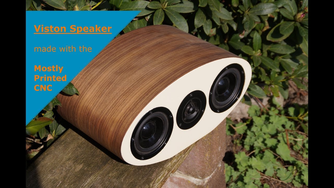 Mostly Printed CNC | Oval Speaker