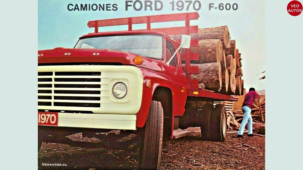 Ford F-600 Publicidad Chile 1966-1967.