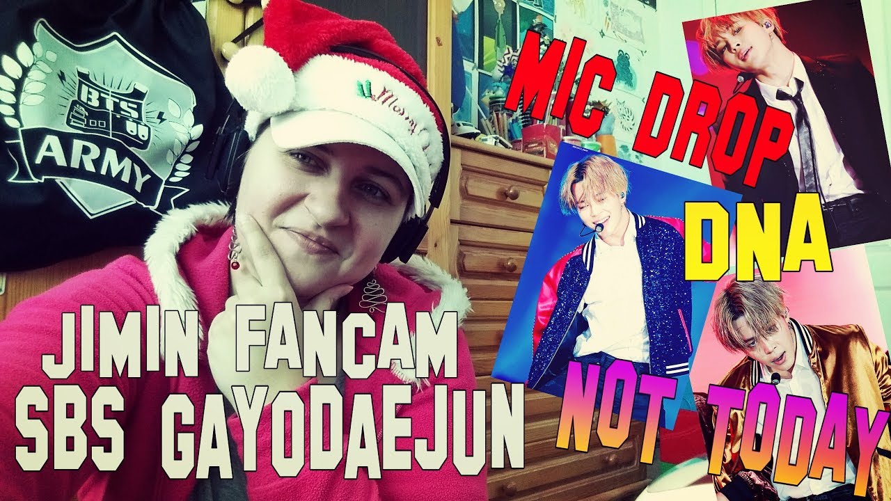 BTS(방탄소년단) MIC Drop + DNA + Not Today - FANCAM JIMIN@SBS Gayodaejun 2017 - REACTION