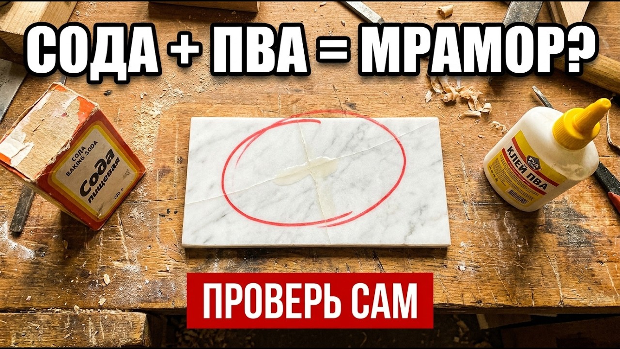 Stop paying for filler. This 8-ruble mixture lasts for half a century.