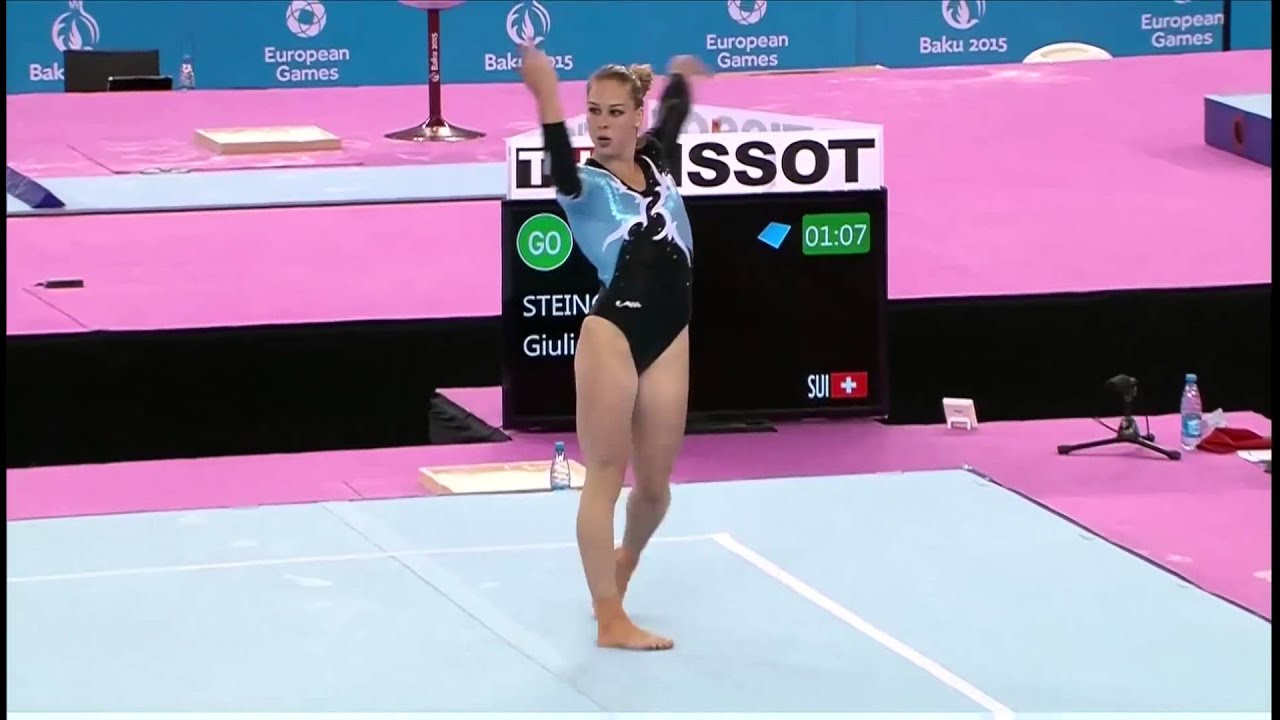 Giulia Steingruber SWI EF FX @ Baku 2015