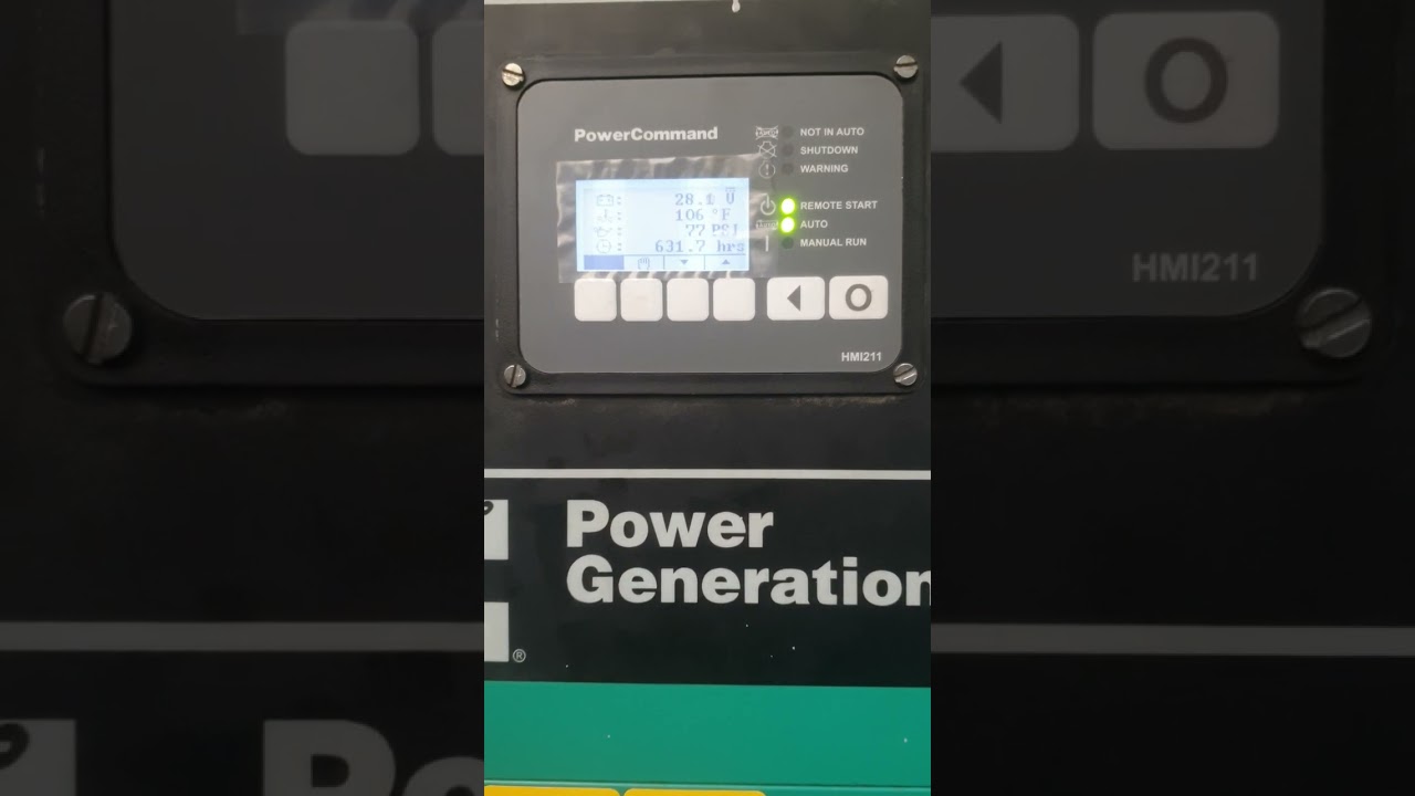power command HMI 211 coplete auto/manual check videos