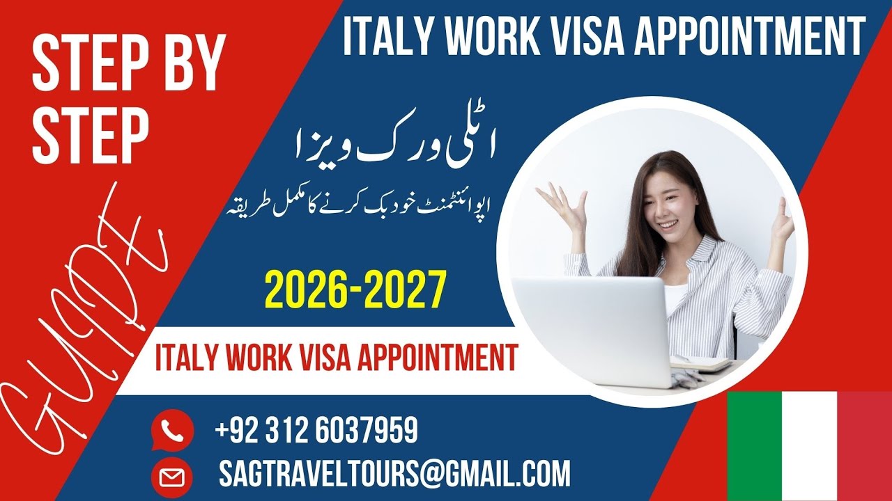 Italy Work Visa Appointments Are NOW OPEN