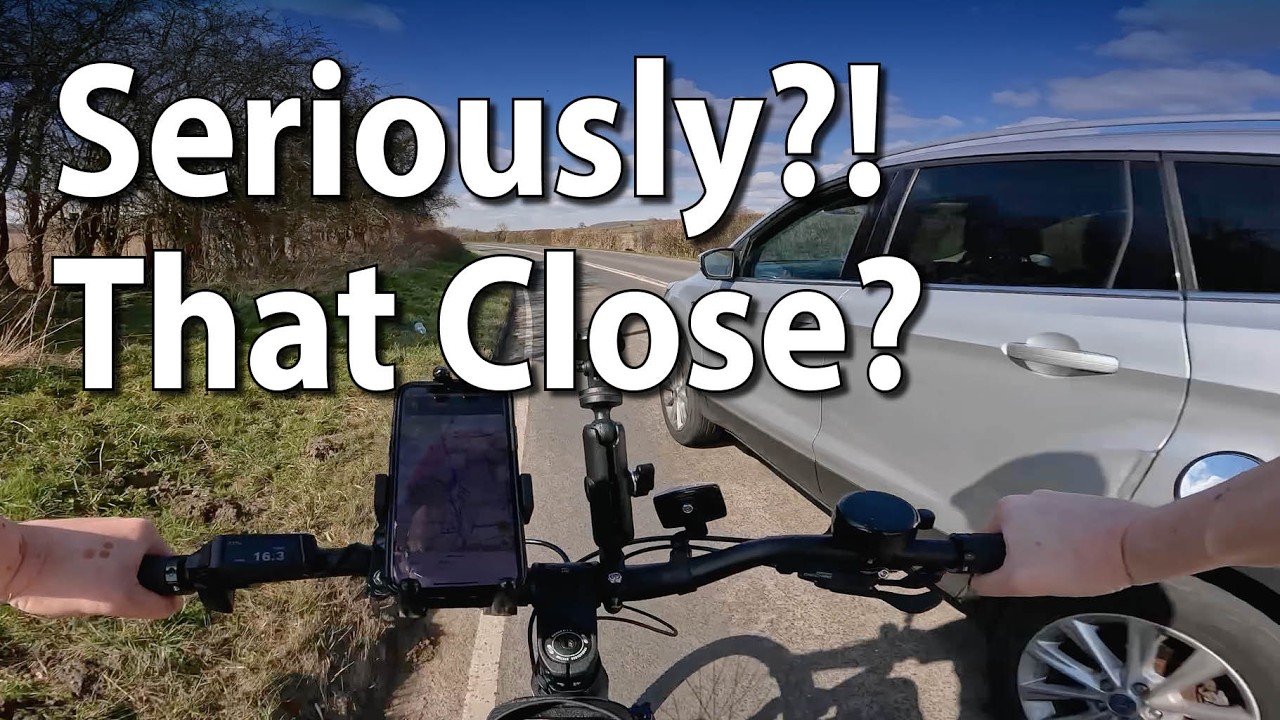 This driver nearly took me out!