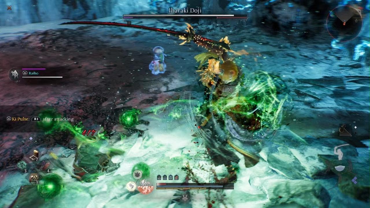 Nioh 3: Ibaraki Doji Boss Fight