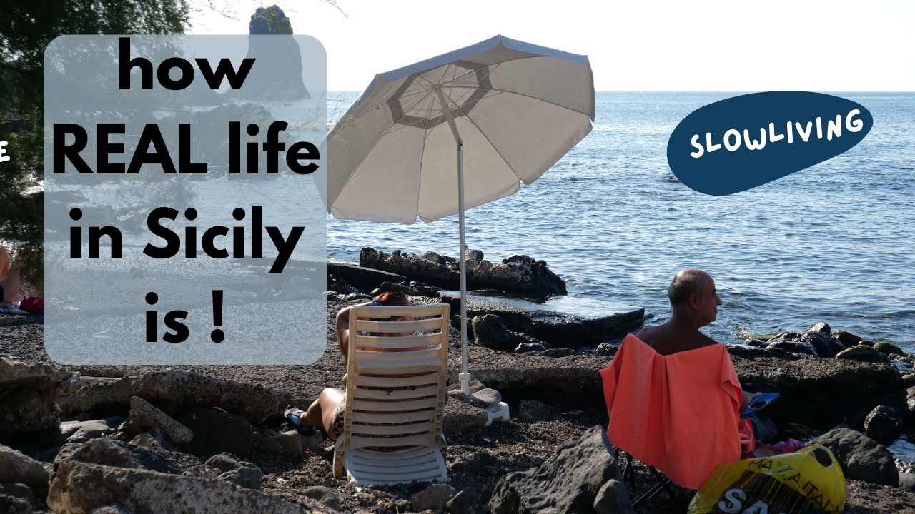 How slow living in Sicily REALLY is ⎢ Chatty video (with locals)⎢why life is so good here  ♡
