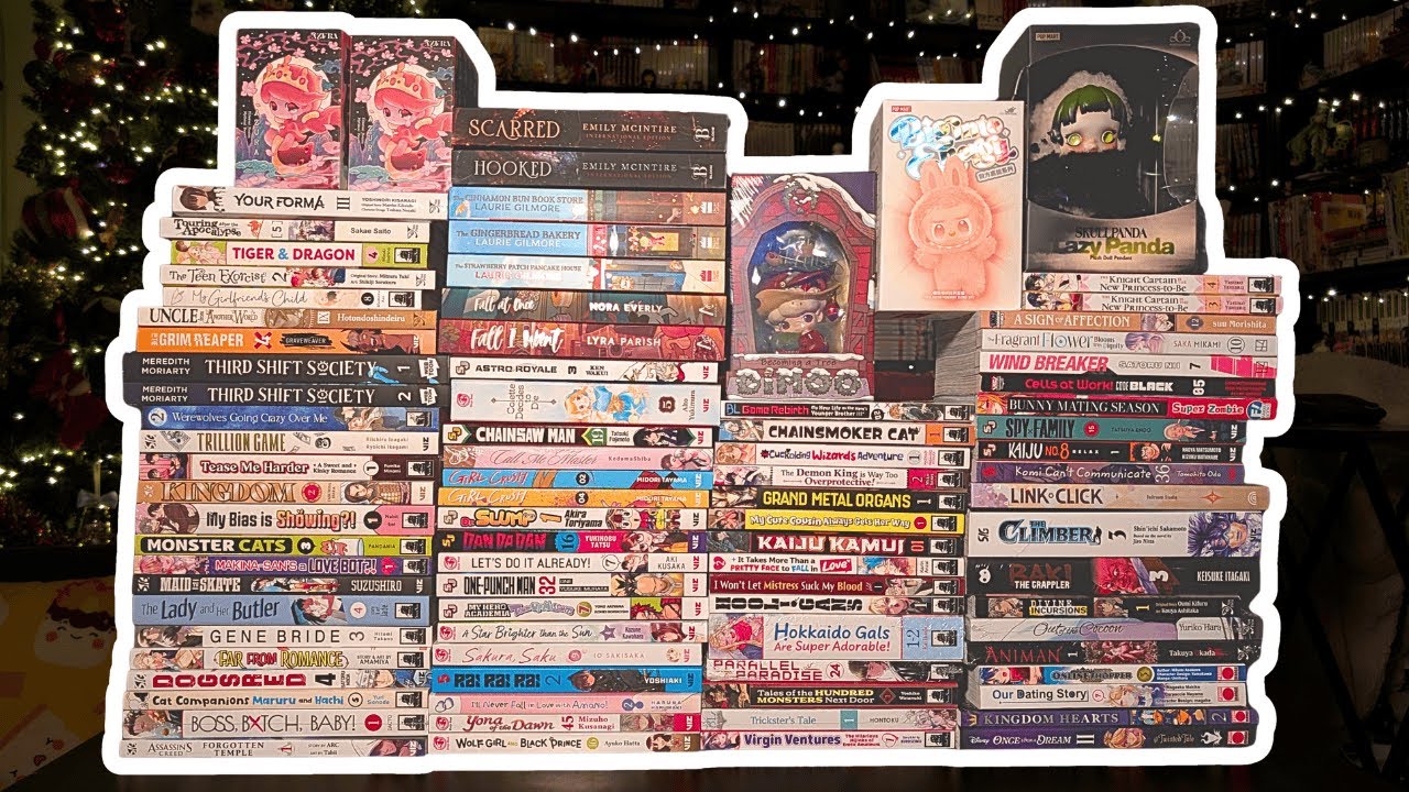 I picked up so many new manga releases!!!