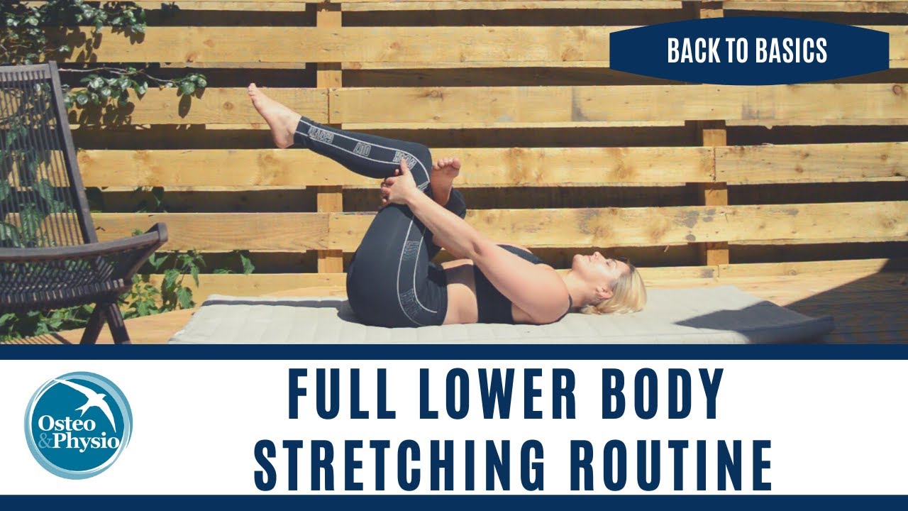 FULL LOWER BODY STRETCHING ROUTINE
