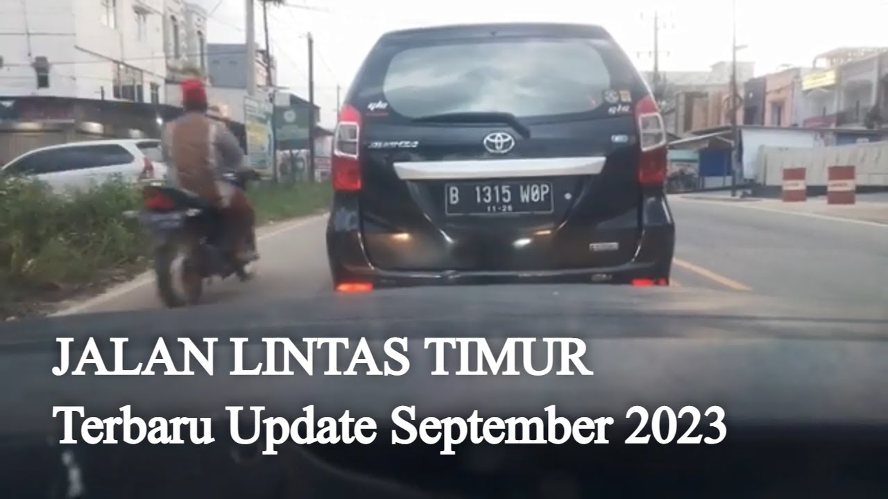 LAMPUNG BEKEN !! JALAN LINTAS TIMUR Terbaru Updat September 2023  JALAN LINTAS MESUJI TULANG BAWANG