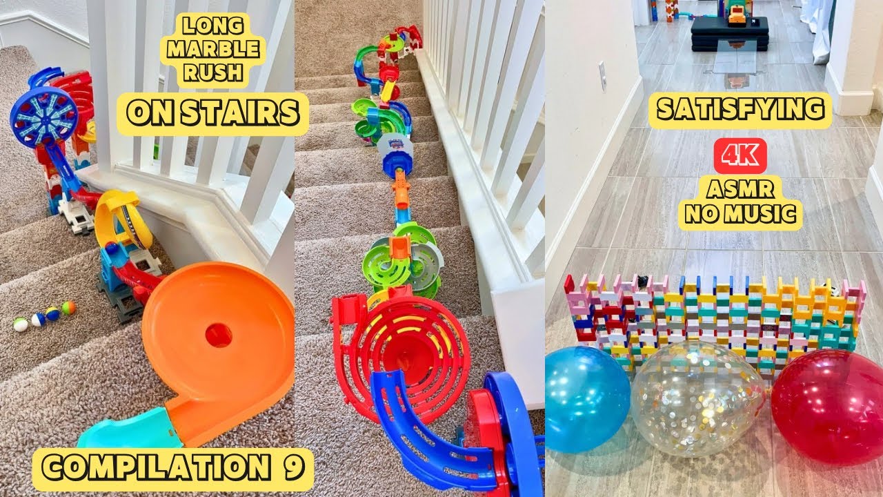 VTECH MARBLE RUSH COMPILATION 9 LONGEST MARBLE RUSH ON STAIRS IDEAS@timothyspreciousmoments