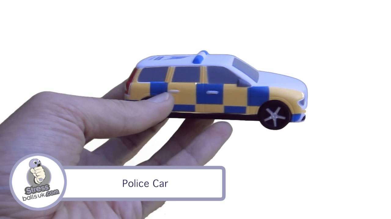 Police Car Shaped Stress Ball