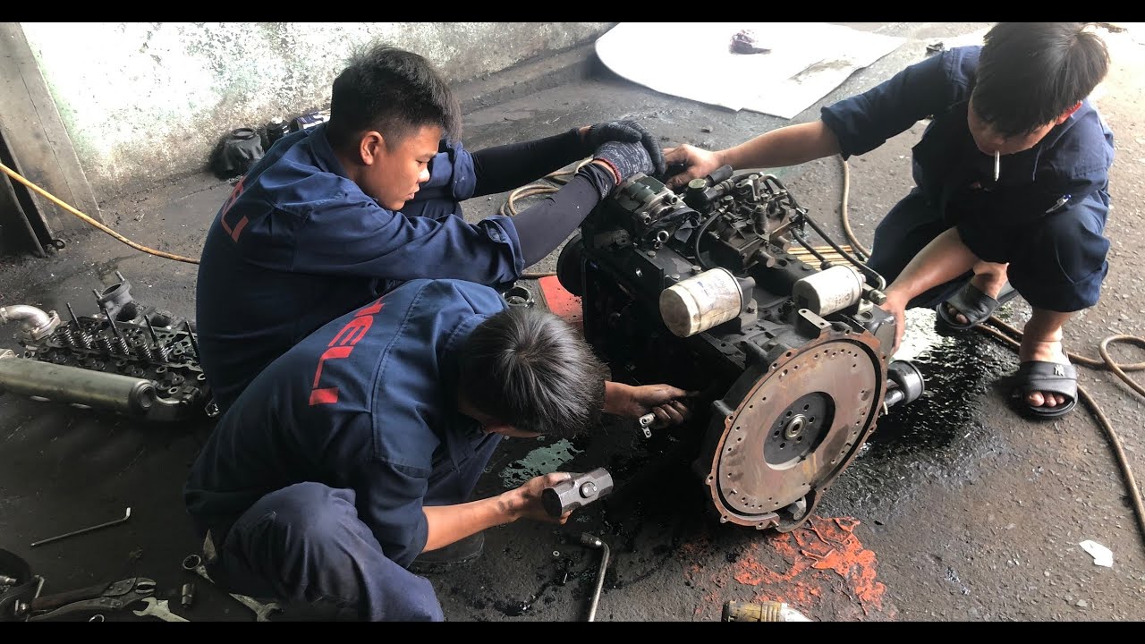 Video hướng dẫn đại tu động cơ Xinchai C490