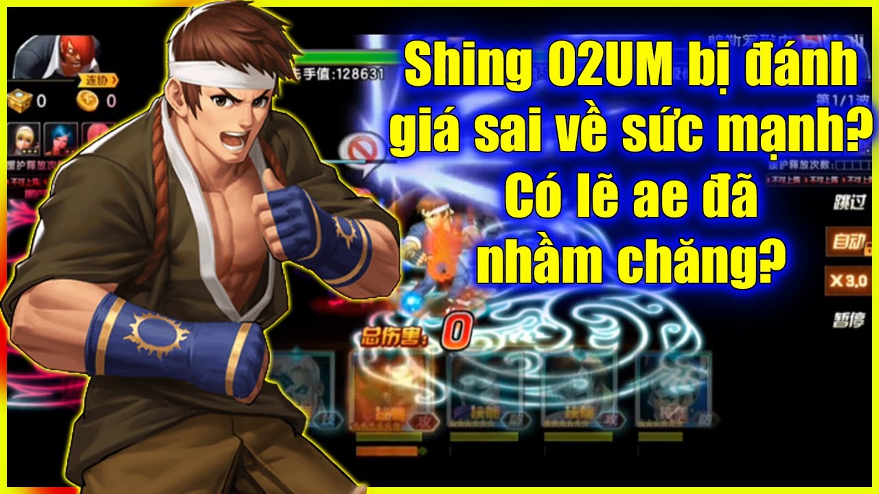 KOF - Có lẽ ae đánh giá sai về sức mạnh của Shingo 02UM rồi, TOP SEVER cứng slot luôn 【真吾02UM】