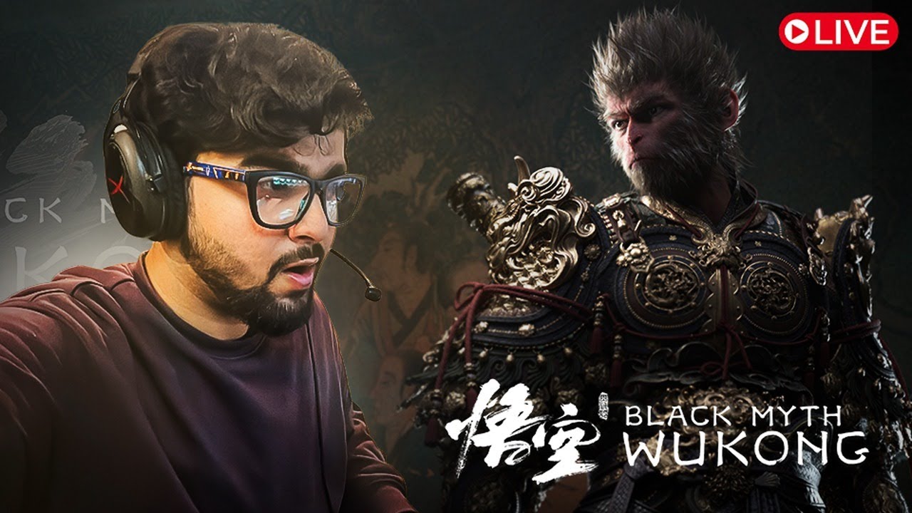 🔴Black Myth: Wukong Day 2 - Bihar Ka Bandar vs Bosses 🐒 | #ragebait #facecam
