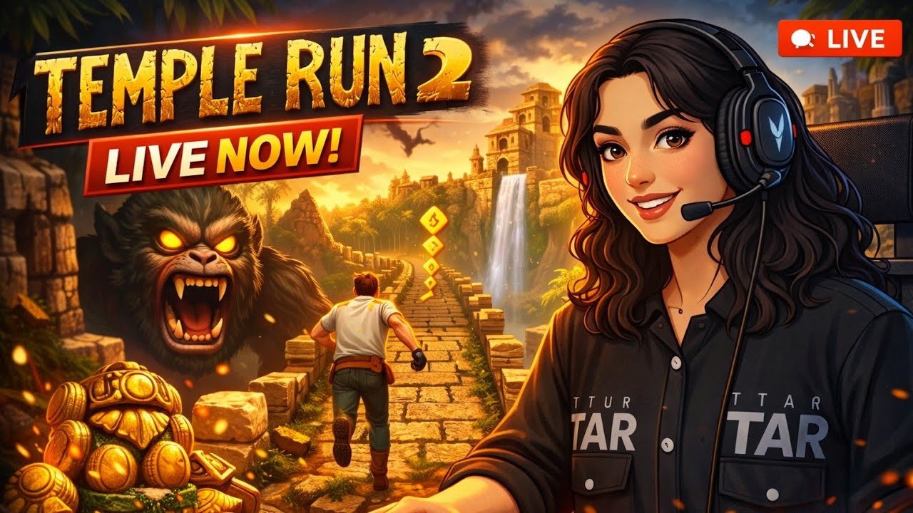 jinnygamer847 is live with temple run 2 🏃💨
