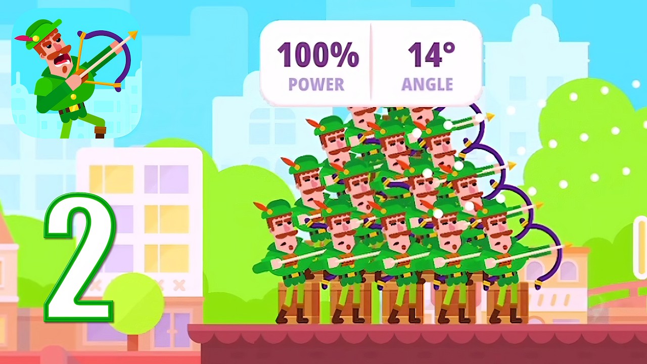 Bowmasters Gameplay Walkthrough Part 2 | Android, iOS Mobile Game