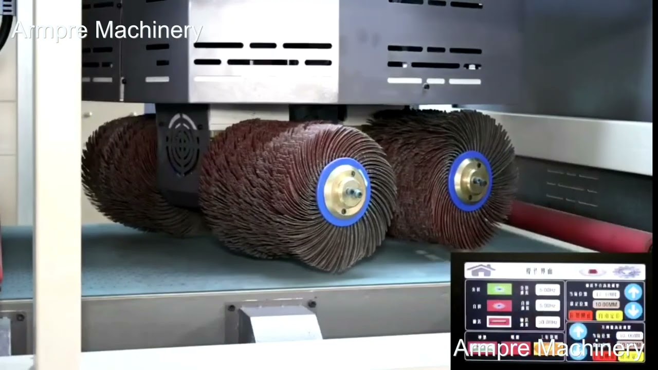Sheet metal deburring machine for deburring and edge rounding