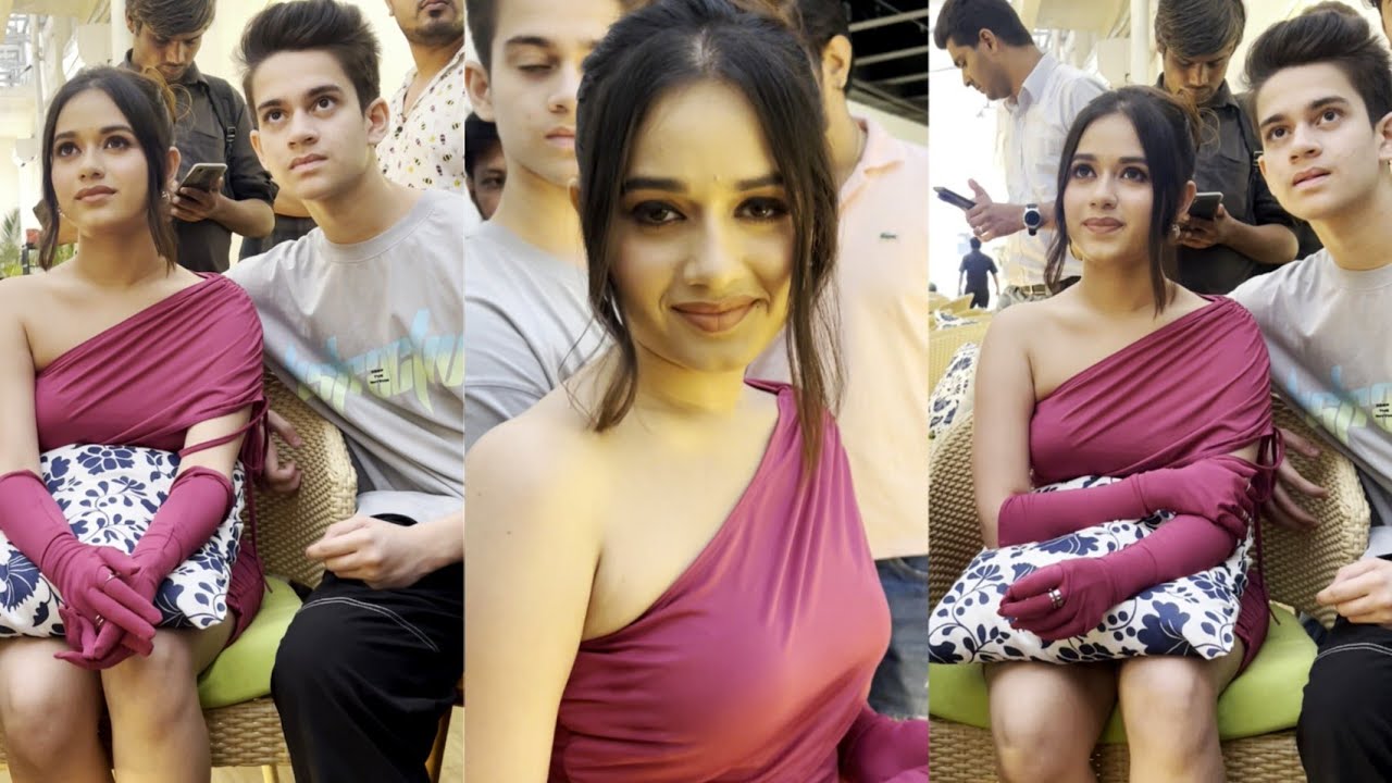 Jannat Zubair At her New Song Launch 