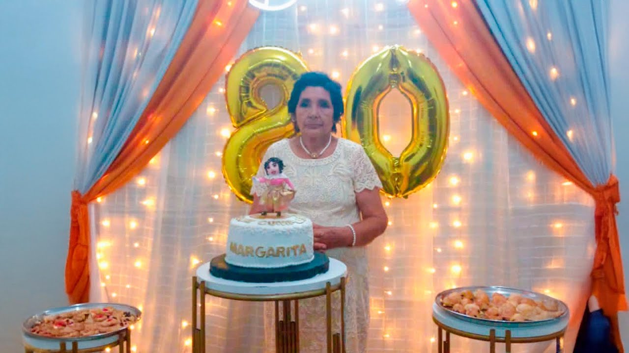 80 AÑOS MARGARITA HUARCA