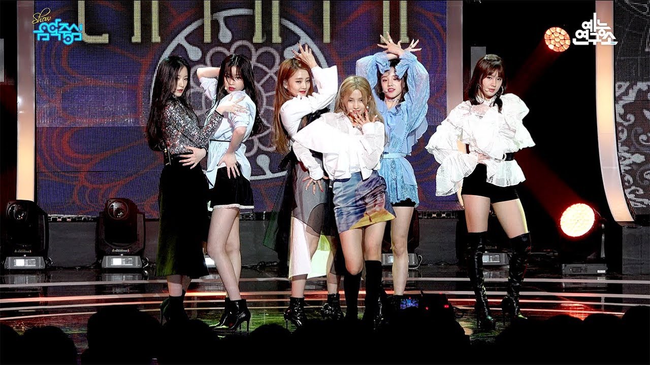 [예능연구소 직캠] (여자)아이들 라타타 @쇼!음악중심_20180512 LATATA (G)I-DLE in 4K