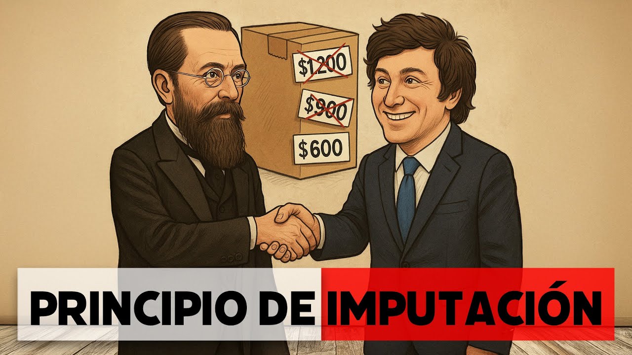 ¿Cómo aplicar el principio de imputación de Menger al caso argentino?