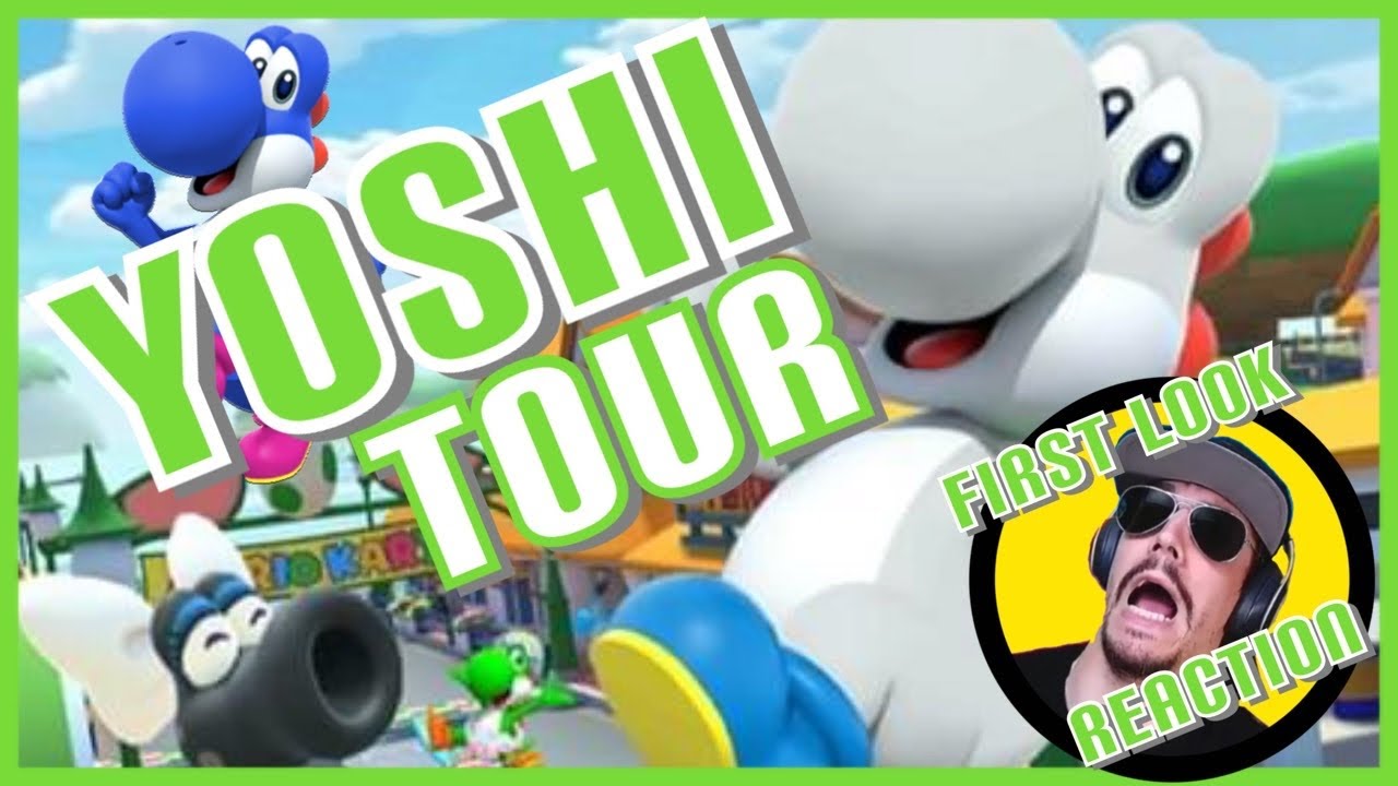 YOSHI TOUR | FIRST LOOK AND REACTION | Mario Kart Tour