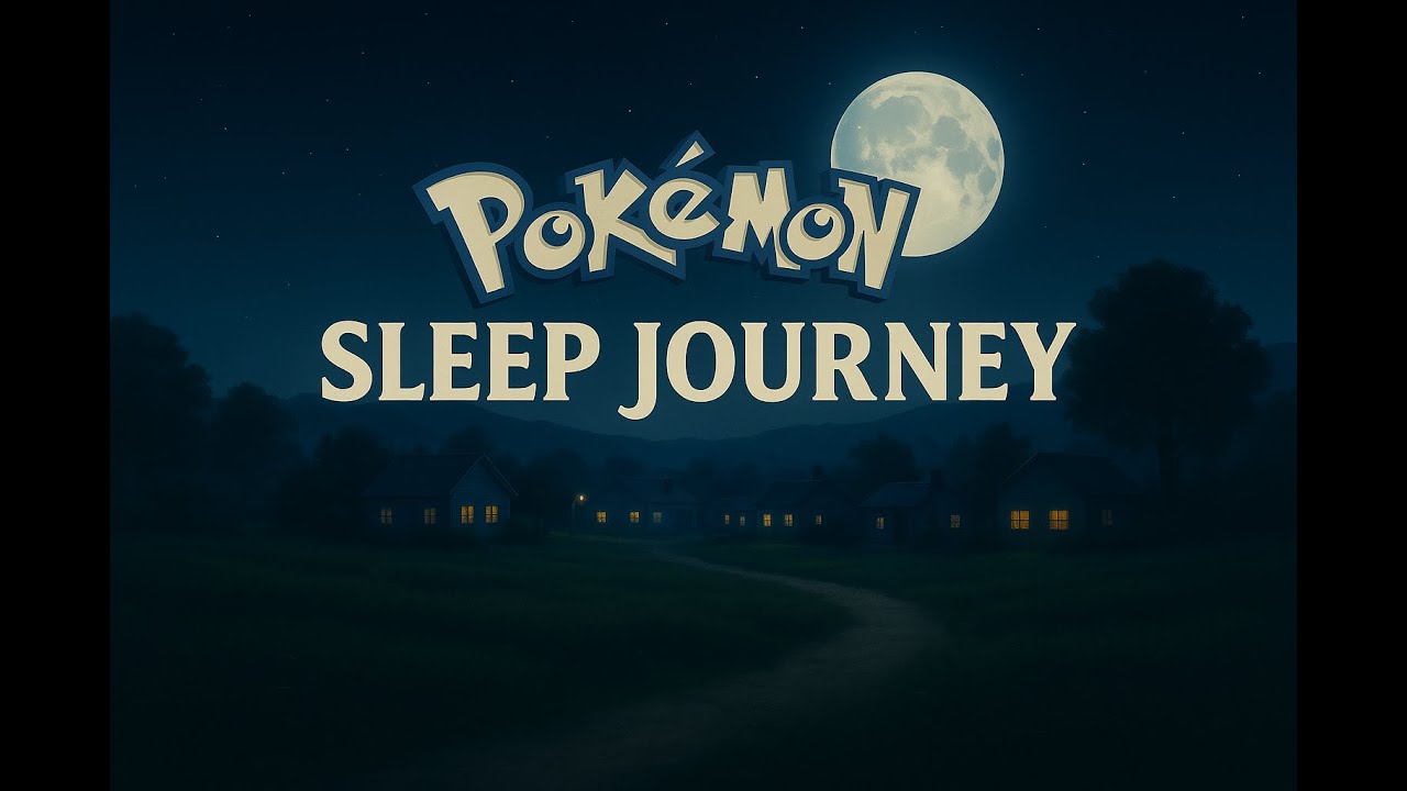 Pok&eacute;mon Red & Blue: Cozy Dream Journey for Sleep | Nostalgic Kanto Night Ambience