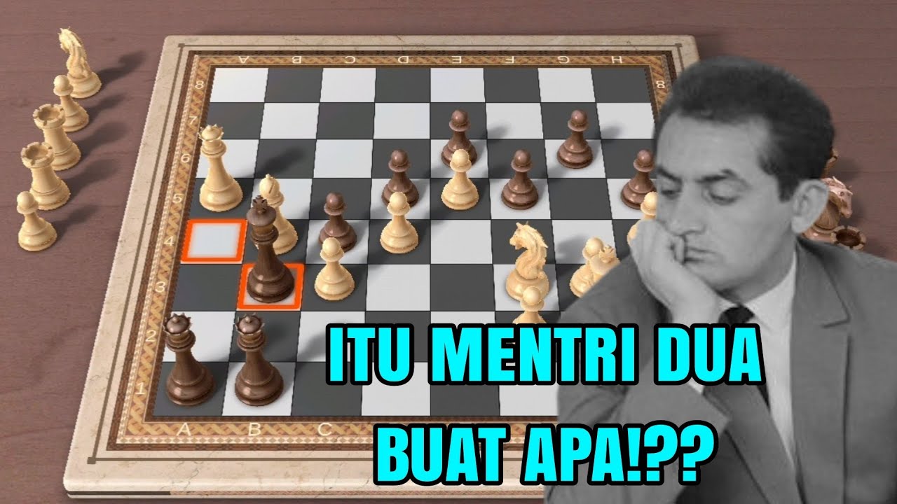 End game dua menteri tak berkutik kena kombinasi! Stein vs schweber 1966