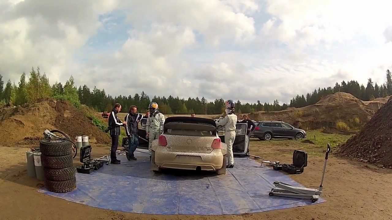 Test VW Motorsport / Polo WRC / Sebastien Ogier / Finland / By Max Vatanen (HD)