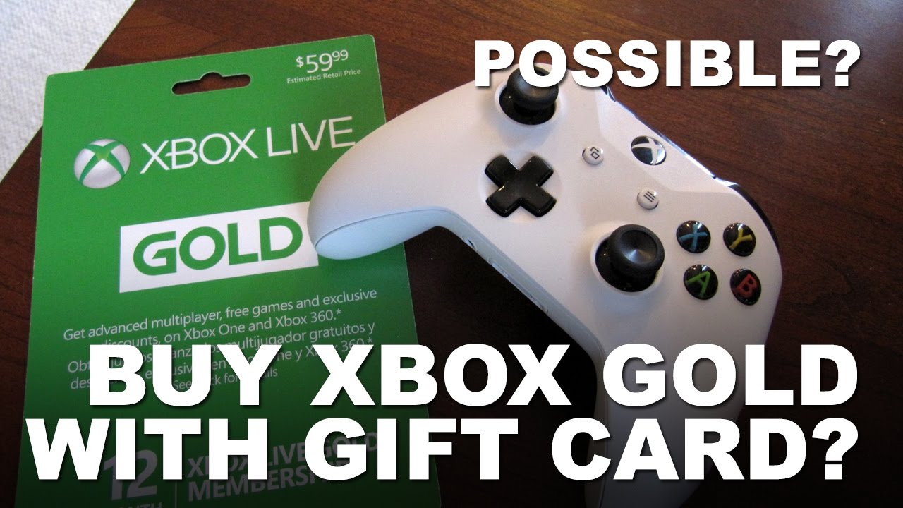 Можно ли купить подписку Xbox Live Gold с помощью подарочной карты Xbox?